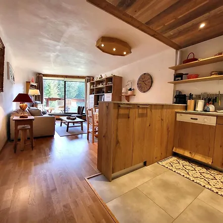 1850 : 3 Pieces Ski-aux-pieds, Parking, Wifi Inclus - Fr-1-575-35 *